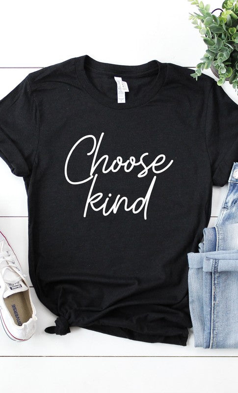 Choose Kind graphic tee PLUS