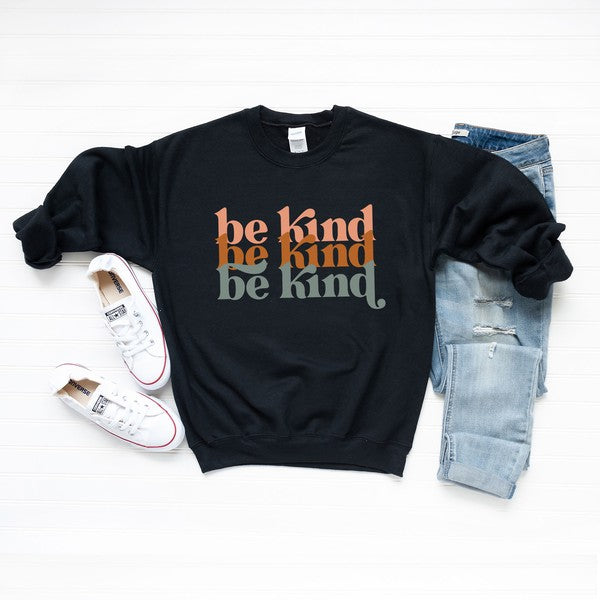 Be Kind Boho Graphic Sweatshirt