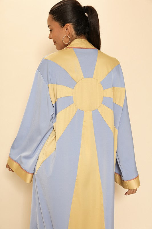 Sunburst kimono