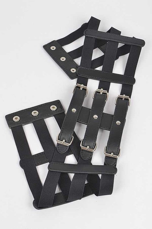 Cutout Elastic Corset Belt