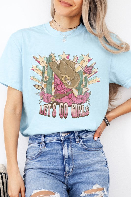 Let's Go Girls Nashville Country Music Graphic Tee