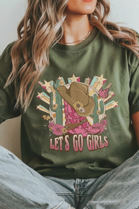 Let's Go Girls Nashville Country Music Graphic Tee