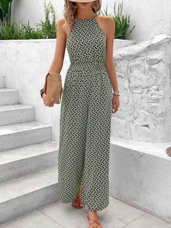 Patterned jumpsuit