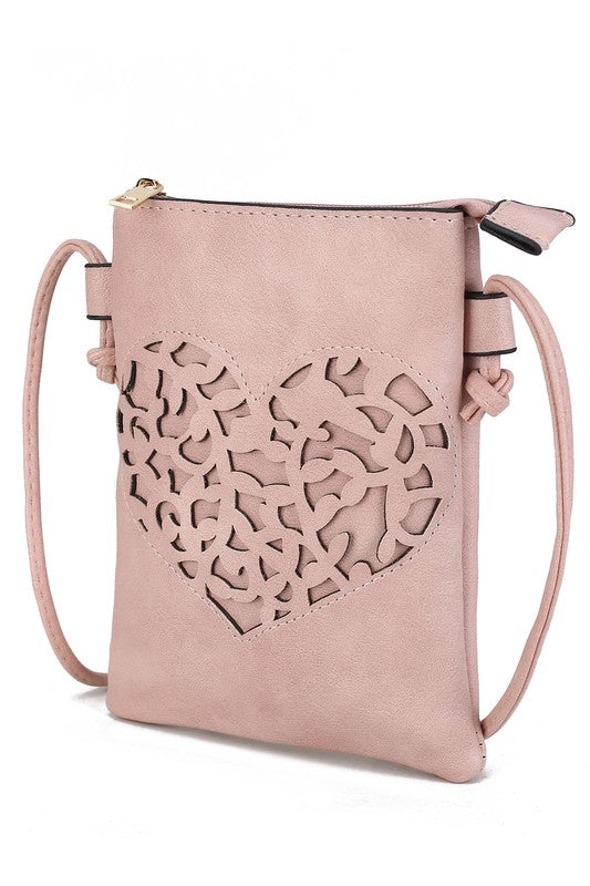 MKF Collection Heartly Crossbody Bag by Mia K