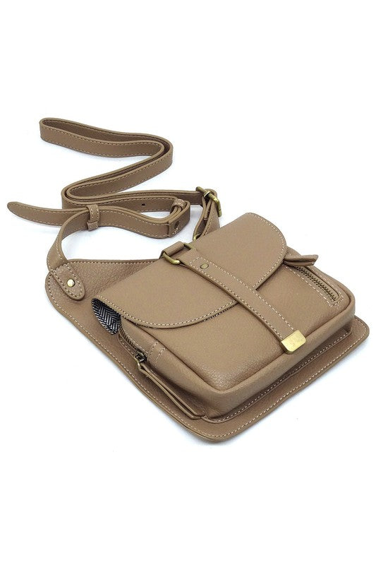 Fashion Flat Crossbody Bag