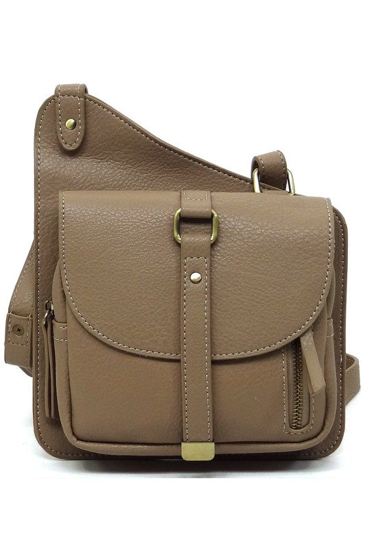 Fashion Flat Crossbody Bag