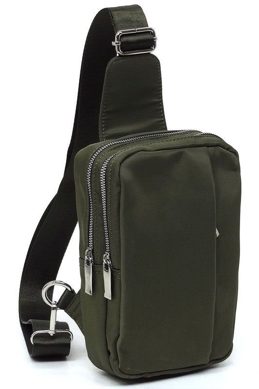 Fashion Nylon Sling Bag Backpack