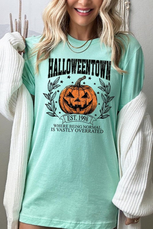 Halloweentown Pumpkin Graphic T Shirts