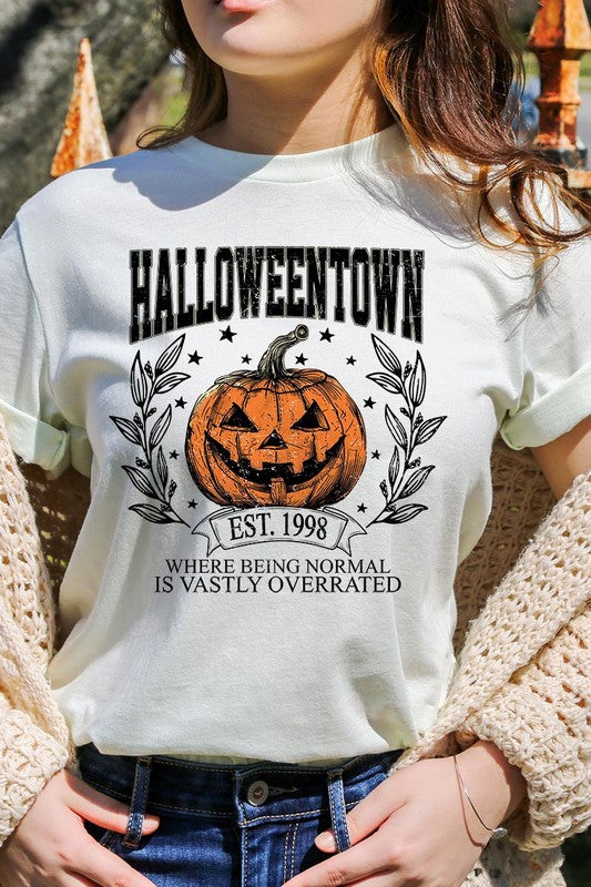 Halloweentown Pumpkin Graphic T Shirts