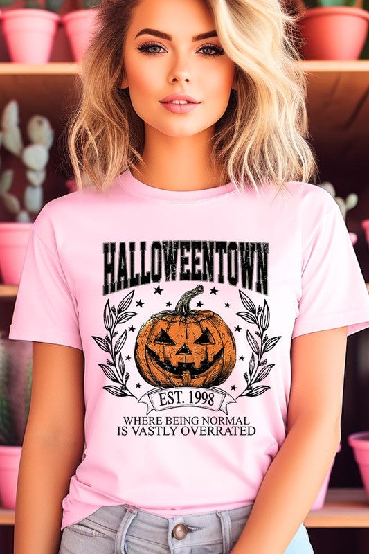 Halloweentown Pumpkin Graphic T Shirts