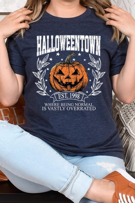 Halloweentown Pumpkin Graphic T Shirts