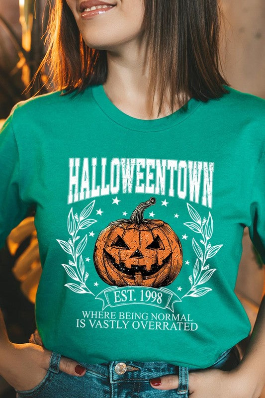 Halloweentown Pumpkin Graphic T Shirts