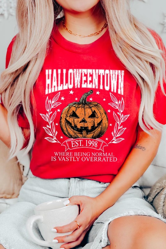 Halloweentown Pumpkin Graphic T Shirts