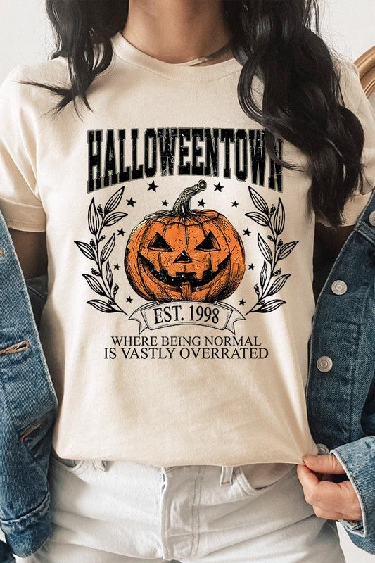 Halloweentown Pumpkin Graphic T Shirts