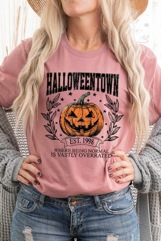 Halloweentown Pumpkin Graphic T Shirts