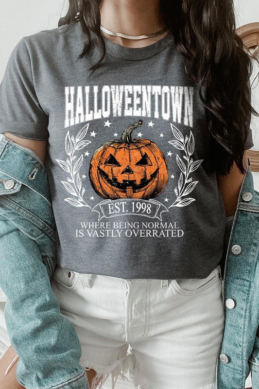 Halloweentown Pumpkin Graphic T Shirts