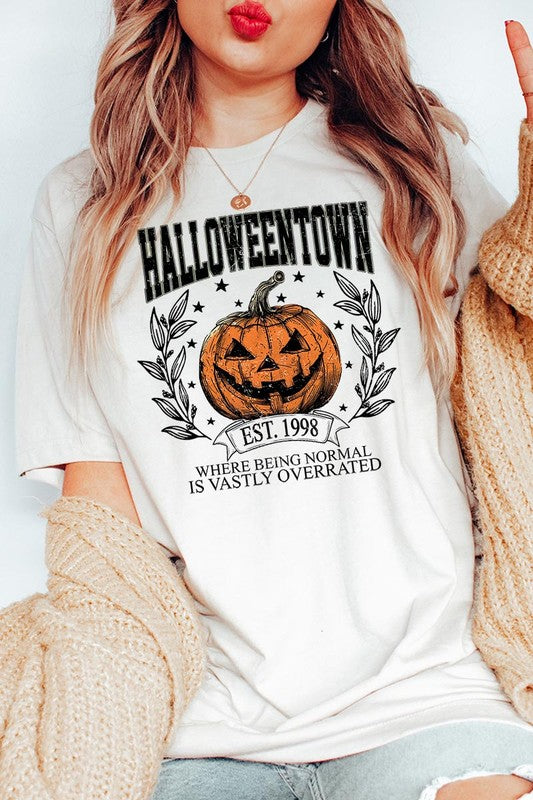 Halloweentown Pumpkin Graphic T Shirts